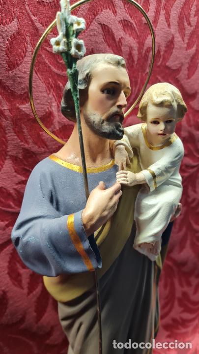 Antig&uuml;edades: SAN JOS&Eacute; CON NI&Ntilde;O EN BRAZOS - Foto 2