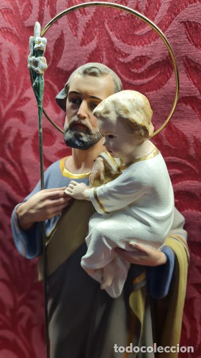 Antig&uuml;edades: SAN JOS&Eacute; CON NI&Ntilde;O EN BRAZOS - Foto 3