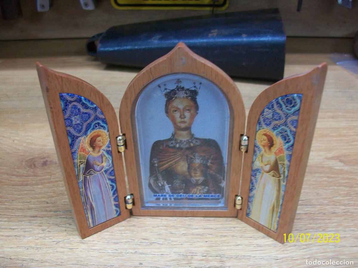 Antig&uuml;edades: TRIPTICO VIRGEN MARE DE DEU DE LA MERCE - Foto 1