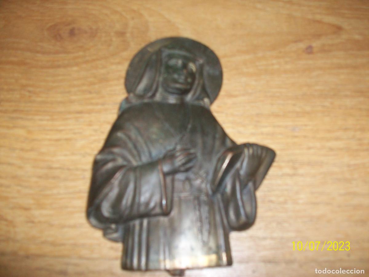 Antig&uuml;edades: ANTIGUA IMAGEN RELIGIOSA DE BRONCE - Foto 1