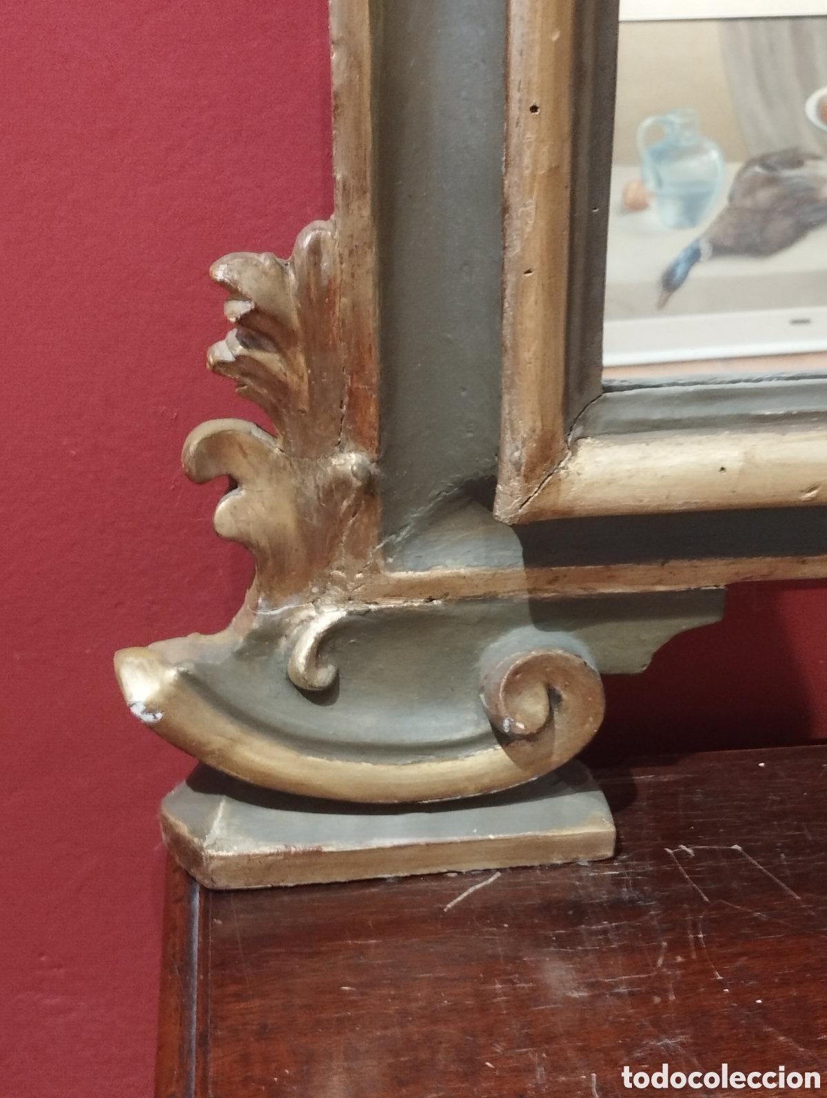 Antig&uuml;edades: Espejo siglo XIX - Foto 3