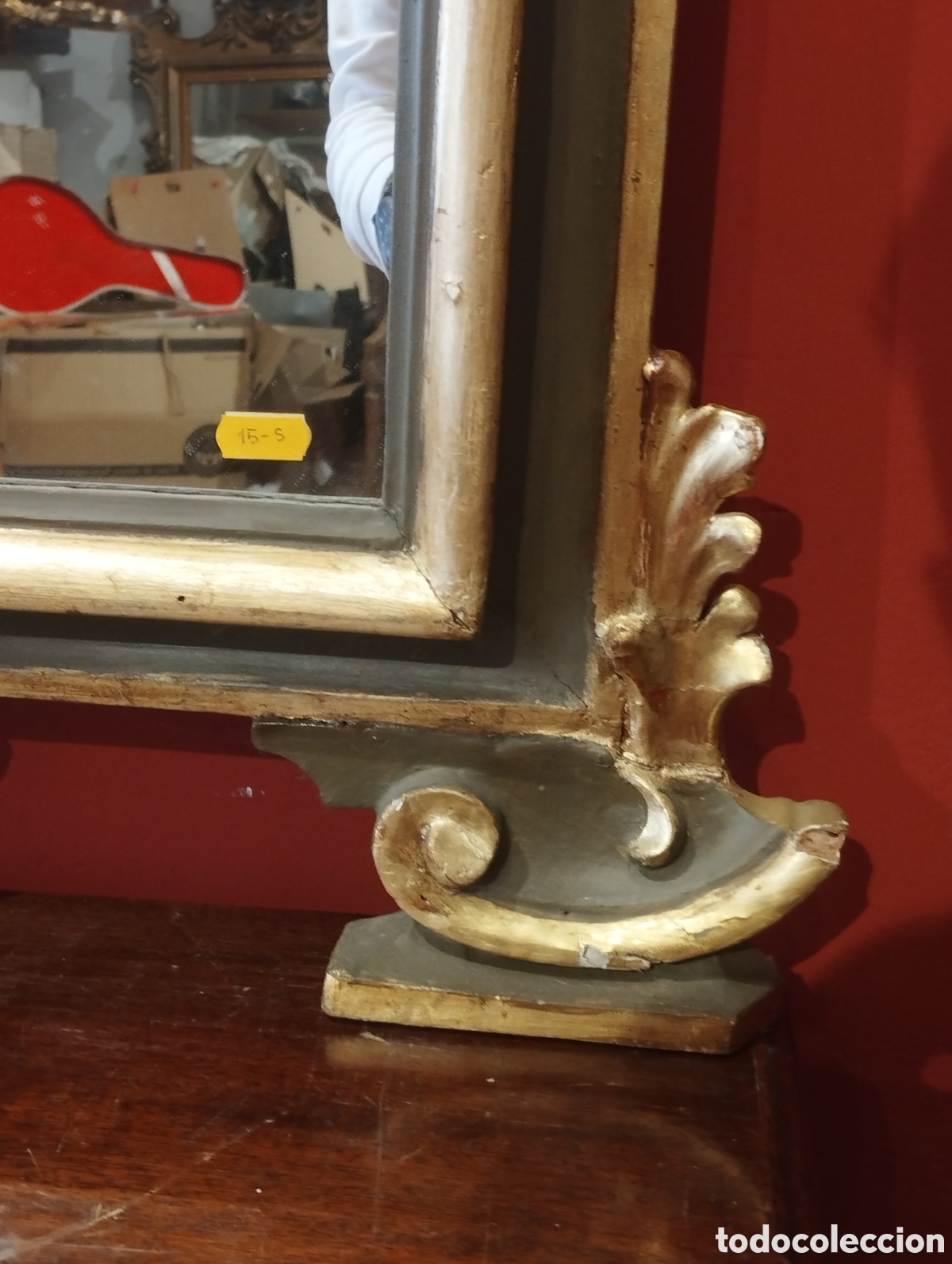 Antig&uuml;edades: Espejo siglo XIX - Foto 5
