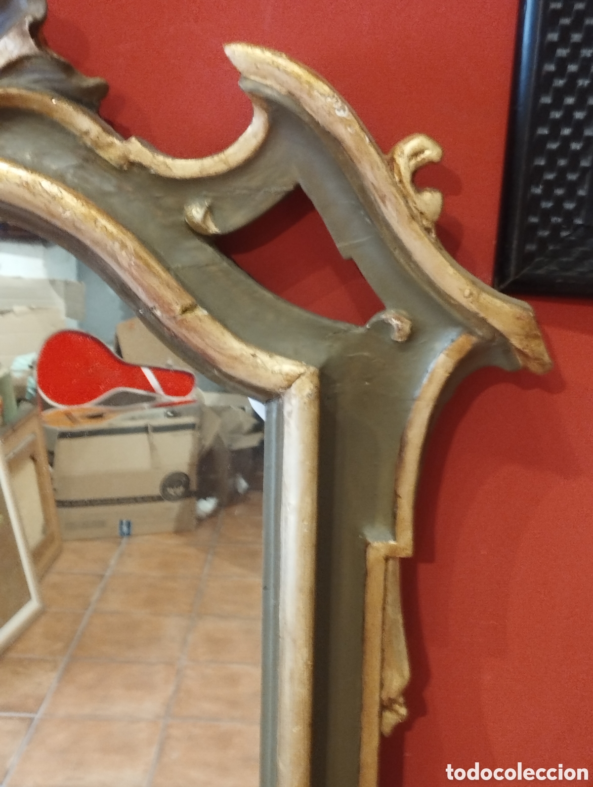 Antig&uuml;edades: Espejo siglo XIX - Foto 7