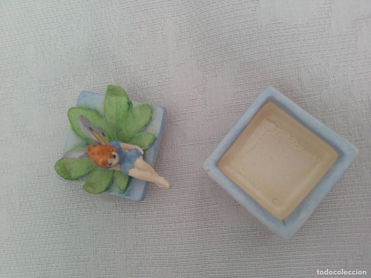 Antig&uuml;edades: CAJITA DE PORCELANA BISCUIT - Foto 7
