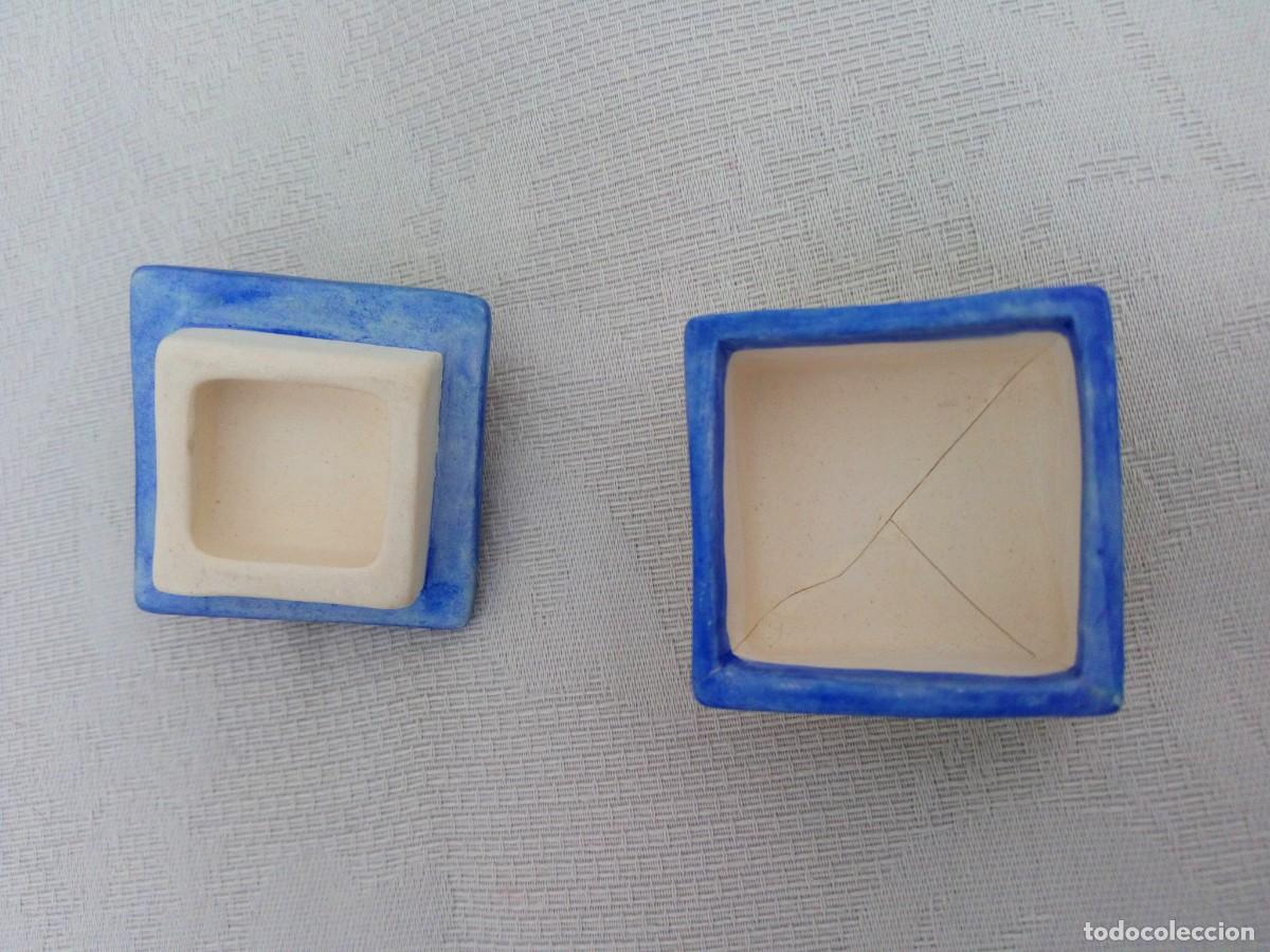 Antig&uuml;edades: CAJITA DE PORCELANA BISCUIT - Foto 6