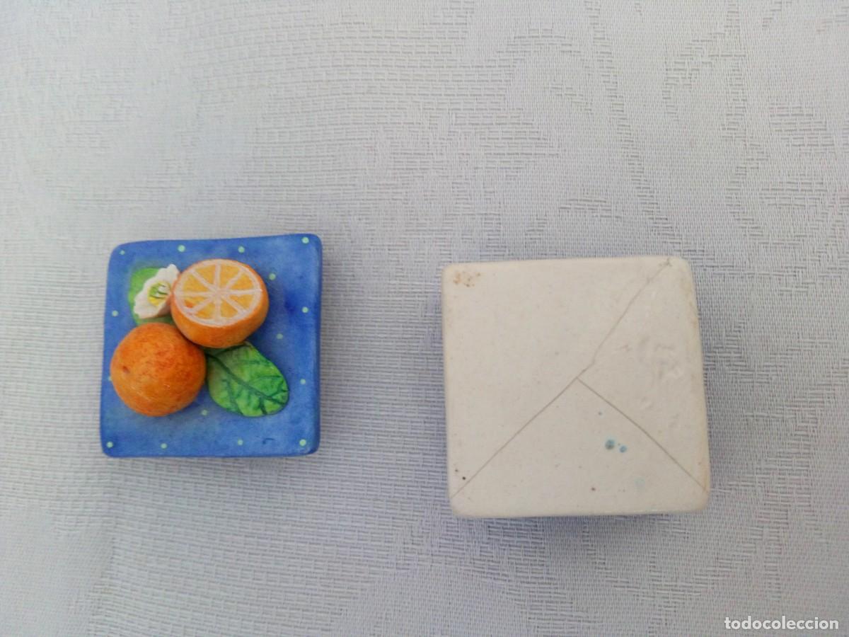 Antig&uuml;edades: CAJITA DE PORCELANA BISCUIT - Foto 7