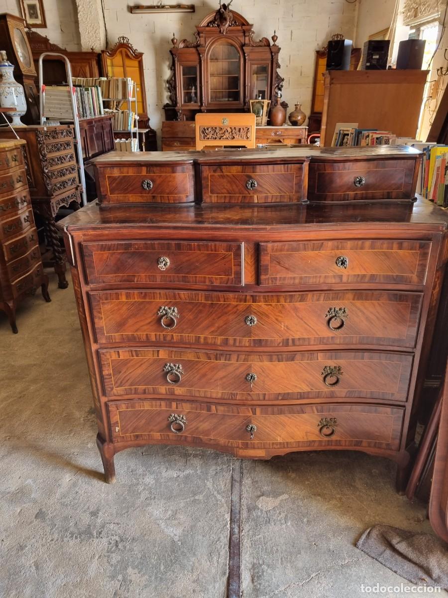Antig&uuml;edades: C&oacute;moda de estilo isabelino - Foto 2