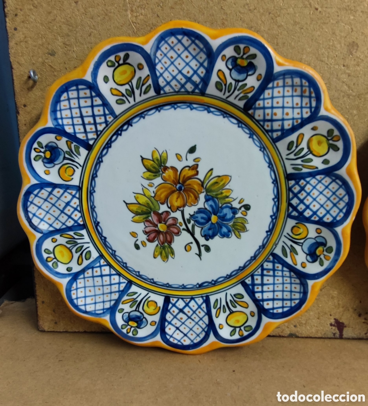 Antig&uuml;edades: Platos de Talavera de la Reina - Foto 8