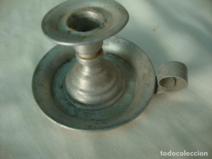 Antig&uuml;edades: palmatoria de aluminio - Foto 1