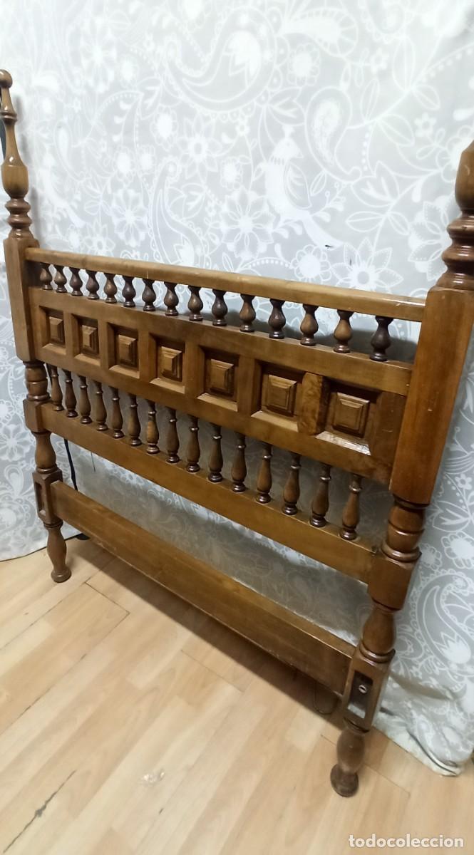 Antig&uuml;edades: Cabecero cama madera roble - Foto 1