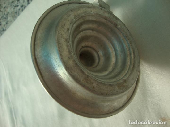 Antig&uuml;edades: palmatoria de aluminio - Foto 4