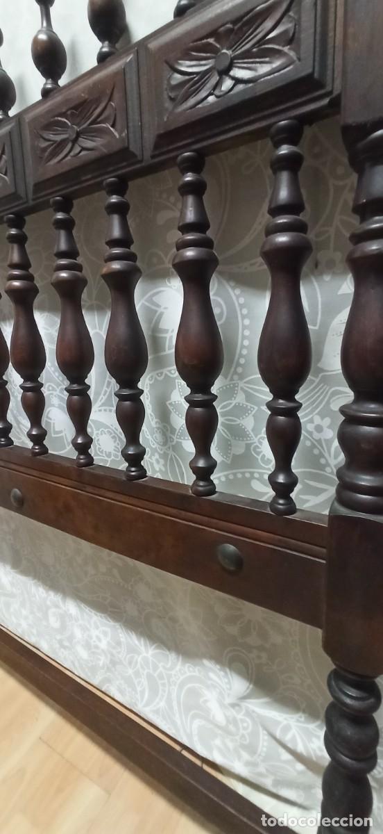Antig&uuml;edades: Cabecero cama ronde&ntilde;o - Foto 4