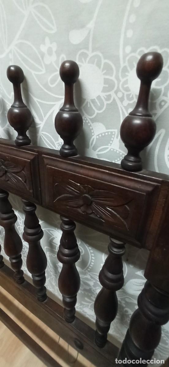 Antig&uuml;edades: Cabecero cama ronde&ntilde;o - Foto 6