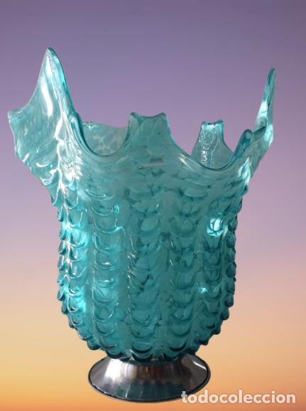 Antig&uuml;edades: BONITO JARR&Oacute;N CRISTAL DE MURANO - Foto 1