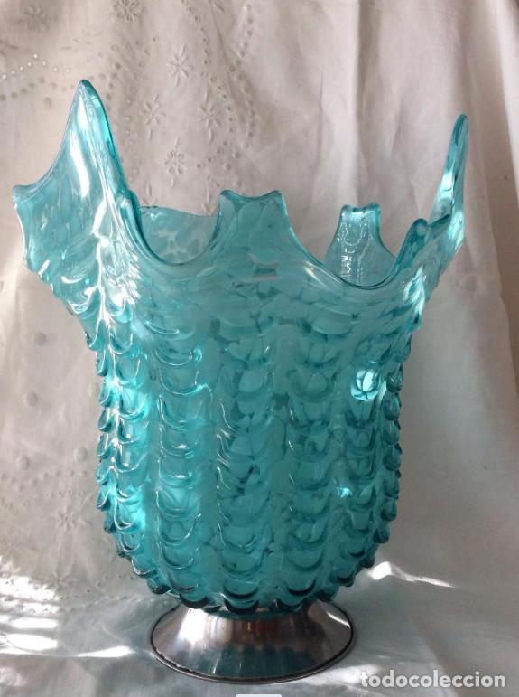 Antig&uuml;edades: BONITO JARR&Oacute;N CRISTAL DE MURANO - Foto 3