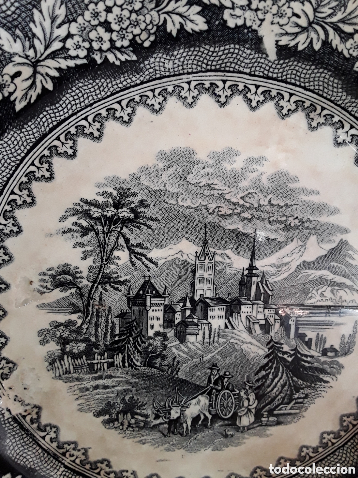 Antig&uuml;edades: Plato de Sargadelos - Foto 2
