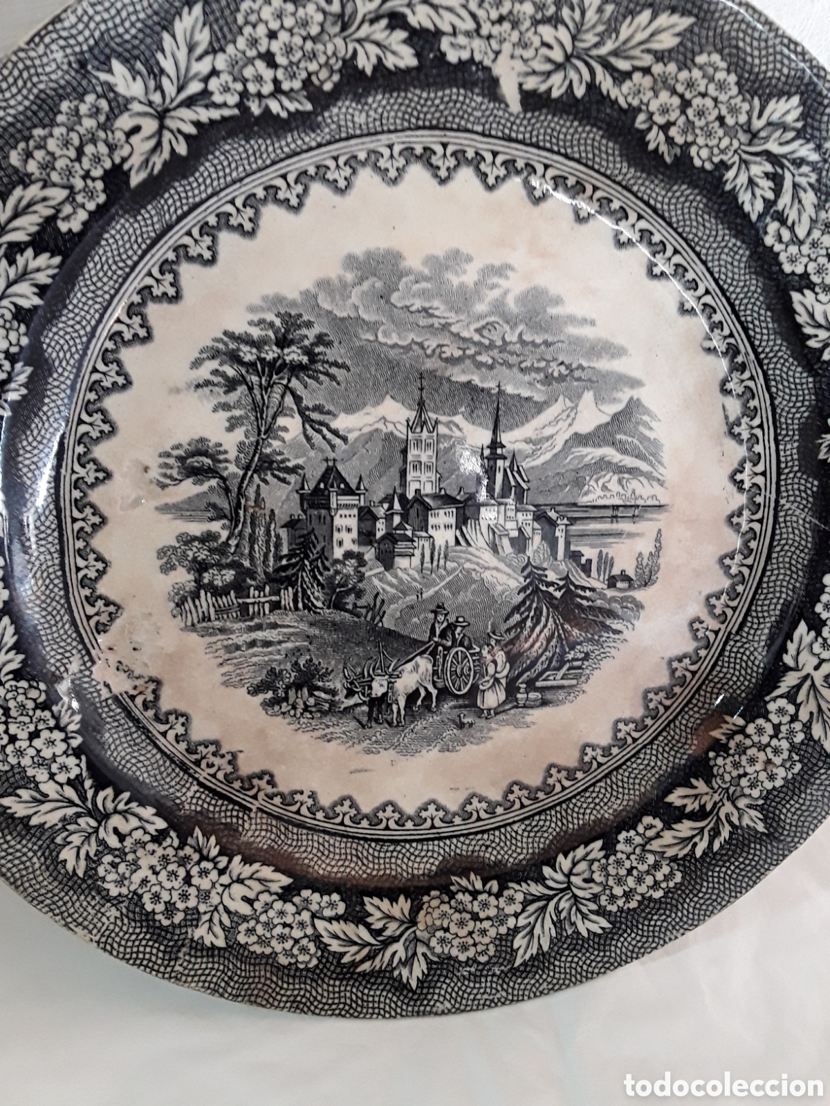 Antig&uuml;edades: Plato de Sargadelos - Foto 3