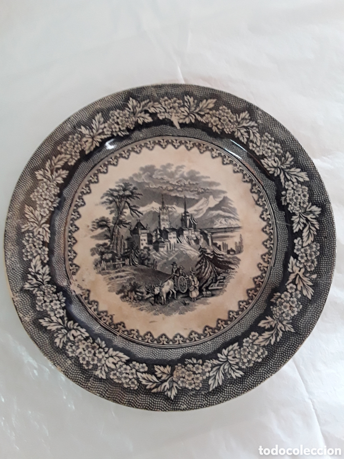 Antig&uuml;edades: Plato de Sargadelos - Foto 4