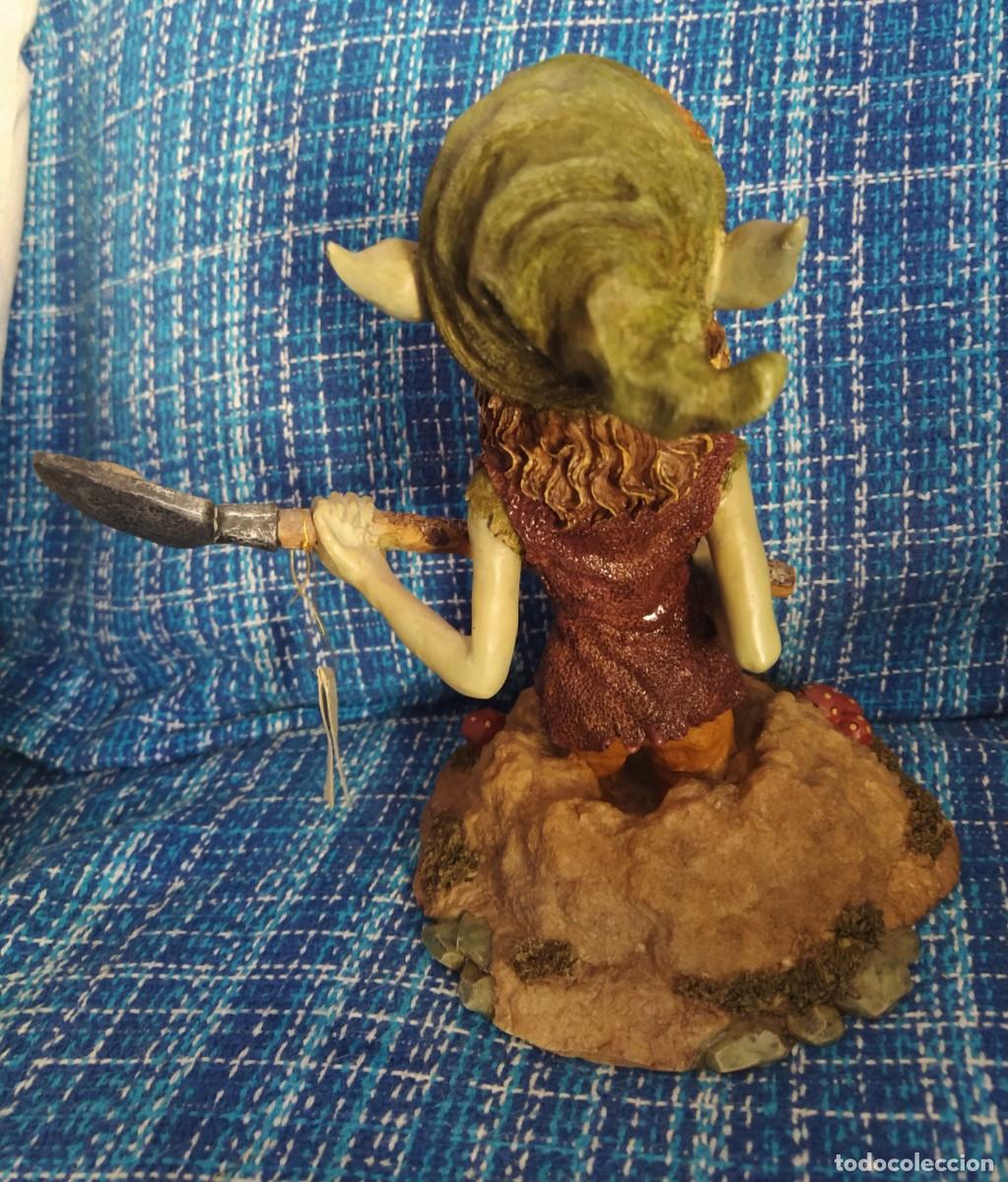 Antig&uuml;edades: Figura duende resina - Foto 3