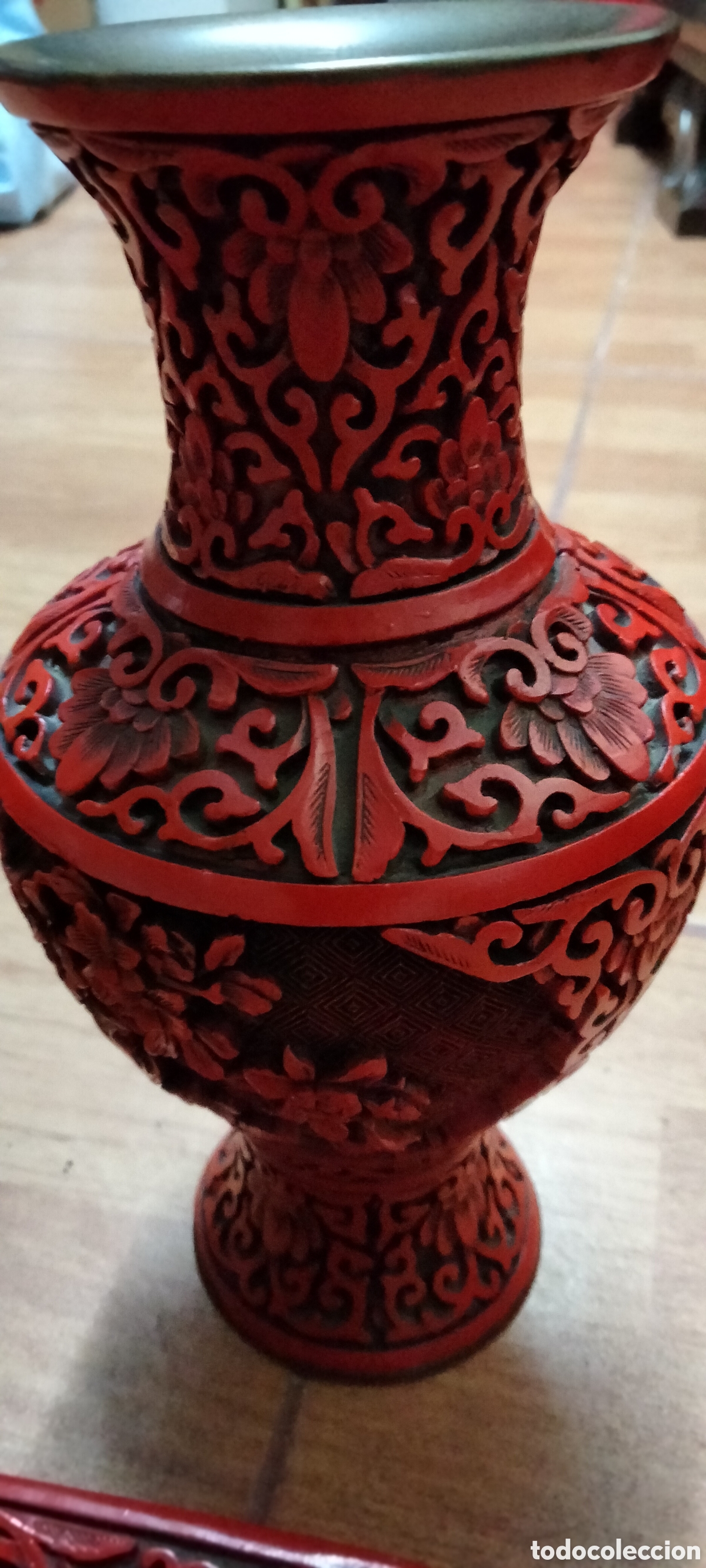 Antig&uuml;edades: JUEGO DE JARRONES - Foto 3