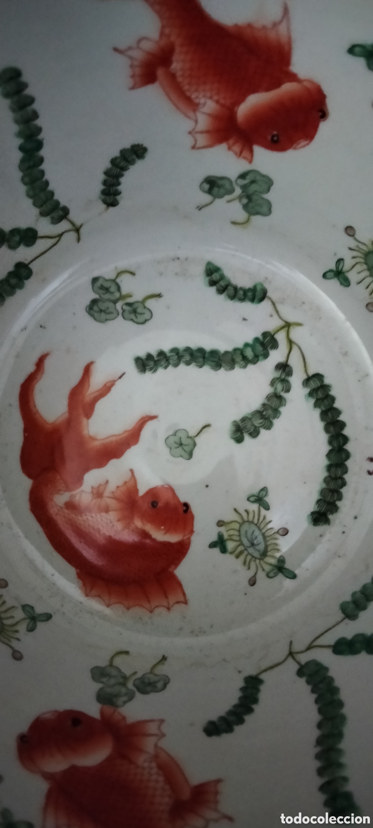 Antig&uuml;edades: GRAN MACETERO PORCELANA - Foto 8