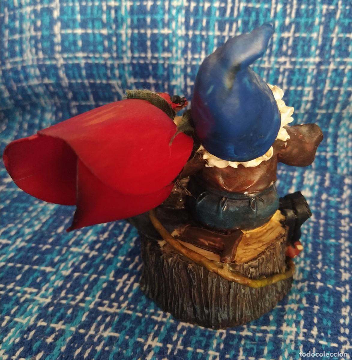 Antig&uuml;edades: Figura gnomo rosa - Foto 4