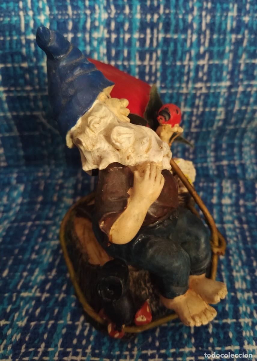 Antig&uuml;edades: Figura gnomo rosa - Foto 5