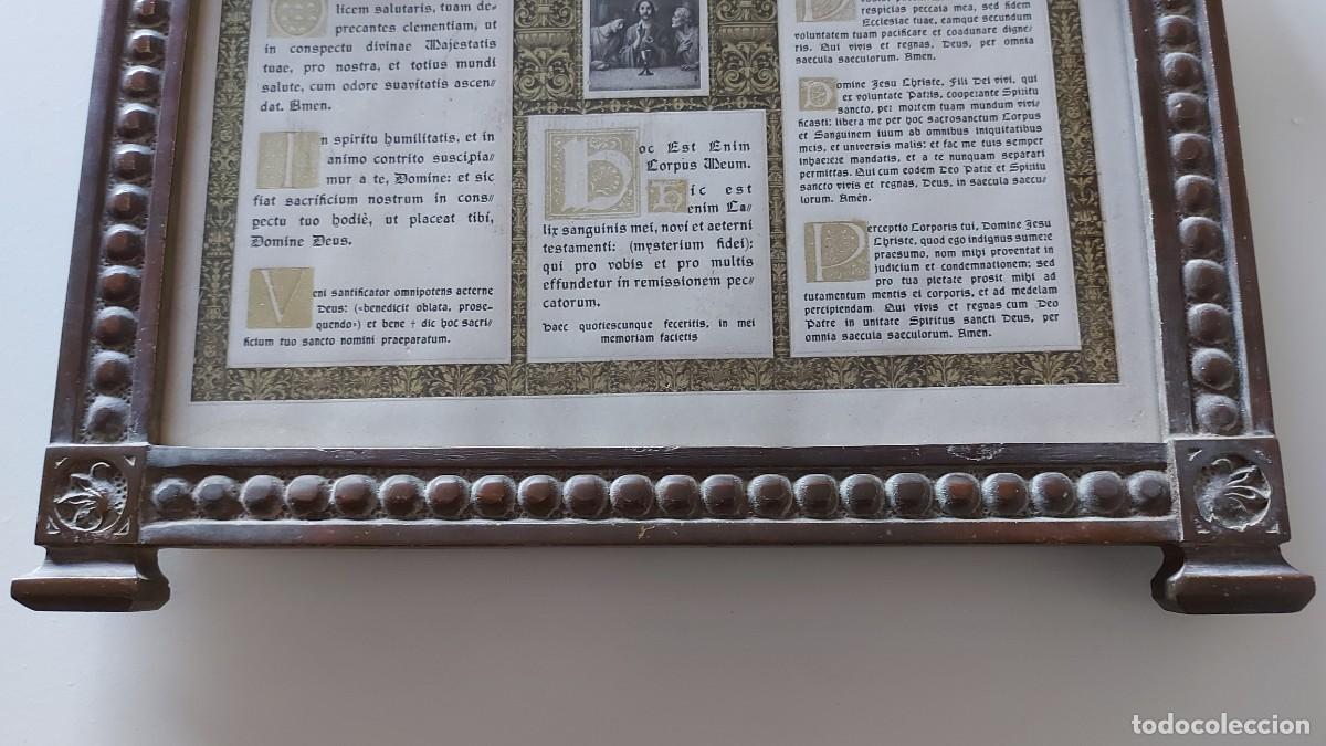 Antig&uuml;edades: SACRA SOBREMESA EN BRONCE - Foto 4