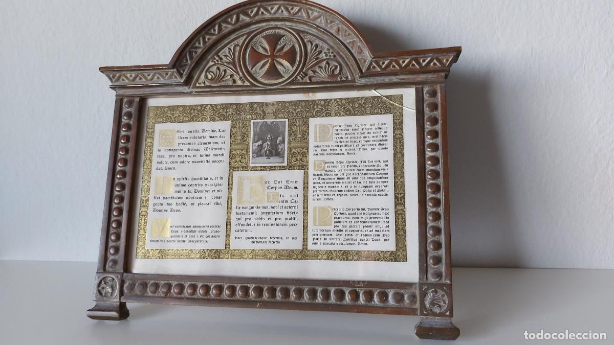 Antig&uuml;edades: SACRA SOBREMESA EN BRONCE - Foto 19