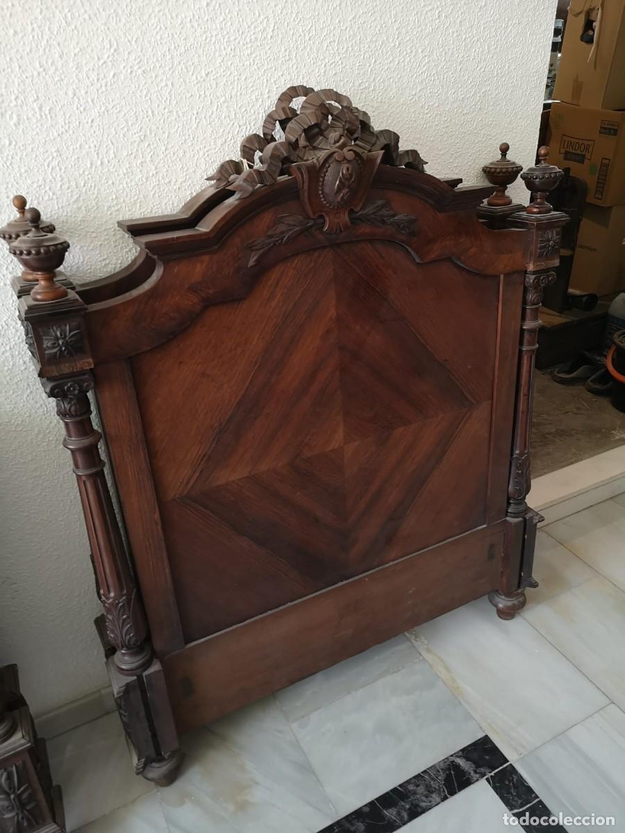 Antig&uuml;edades: Pareja de camas antiguas - Foto 10