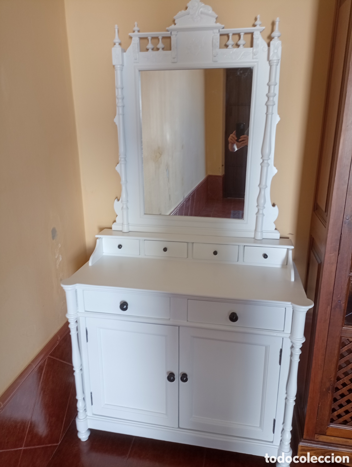 Antig&uuml;edades: Mueble c&oacute;moda tocador - Foto 7