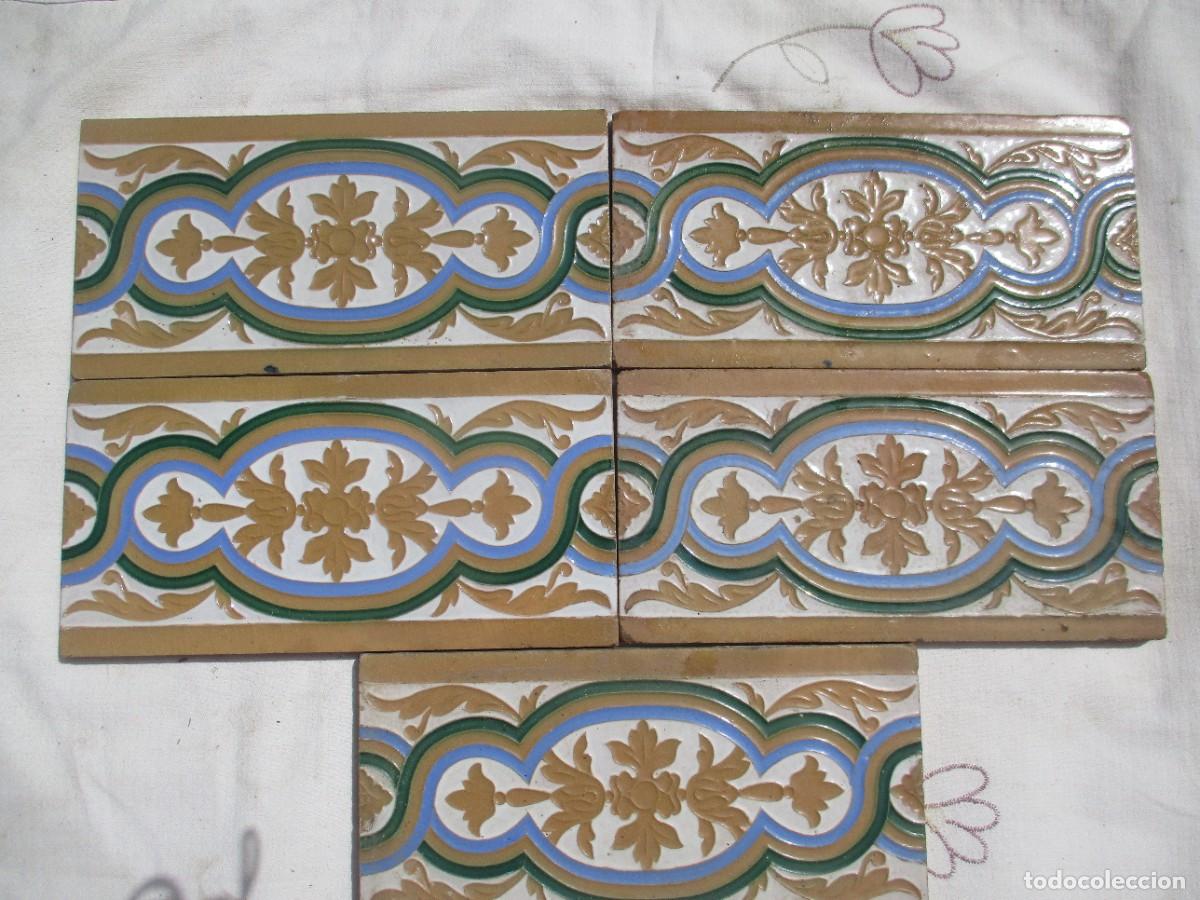 Antig&uuml;edades: Azulejos antiguos cenefas - Foto 1