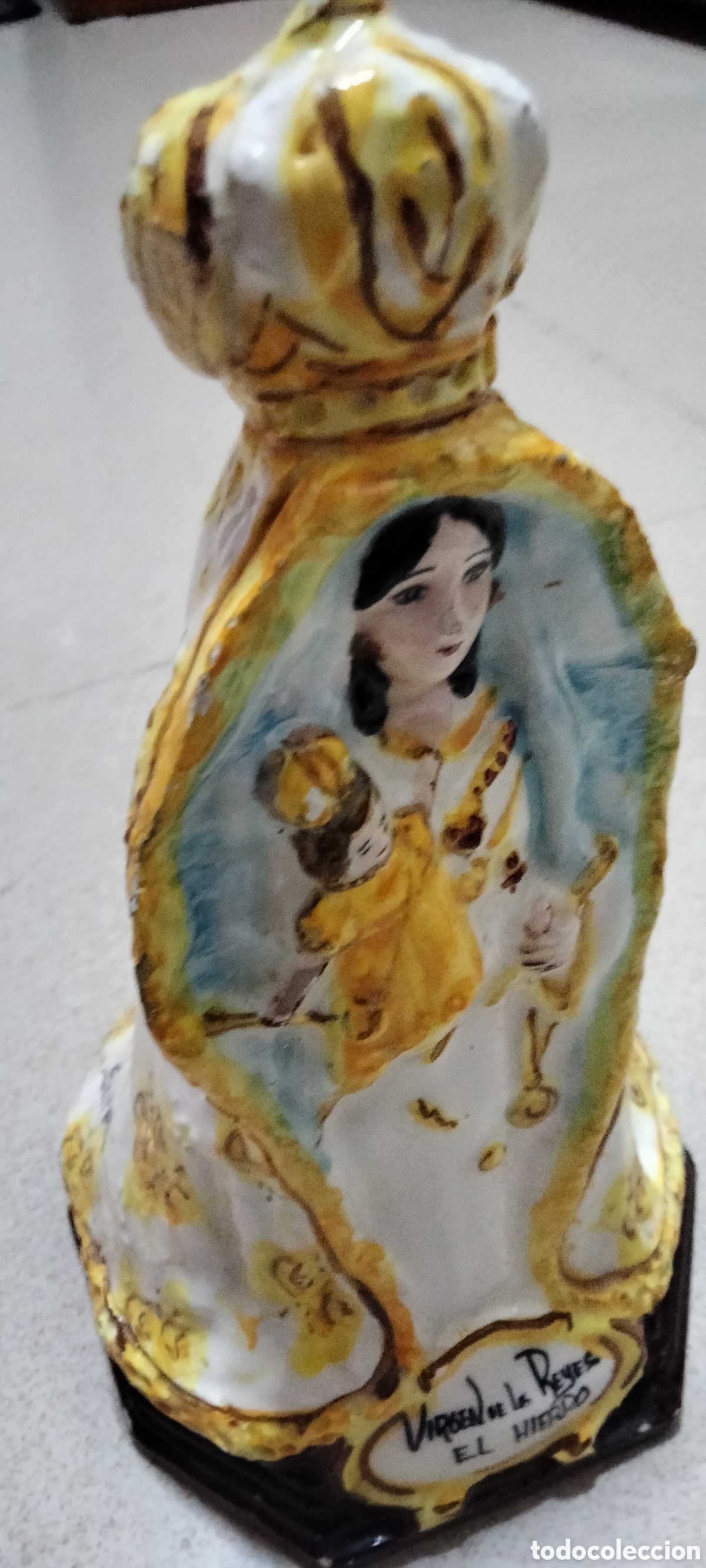 Antig&uuml;edades: VIRGEN CER&Aacute;MICA POPULAR - Foto 2