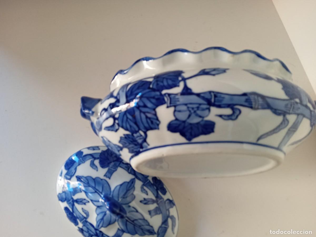Antig&uuml;edades: Salsera de porcelana - Foto 4