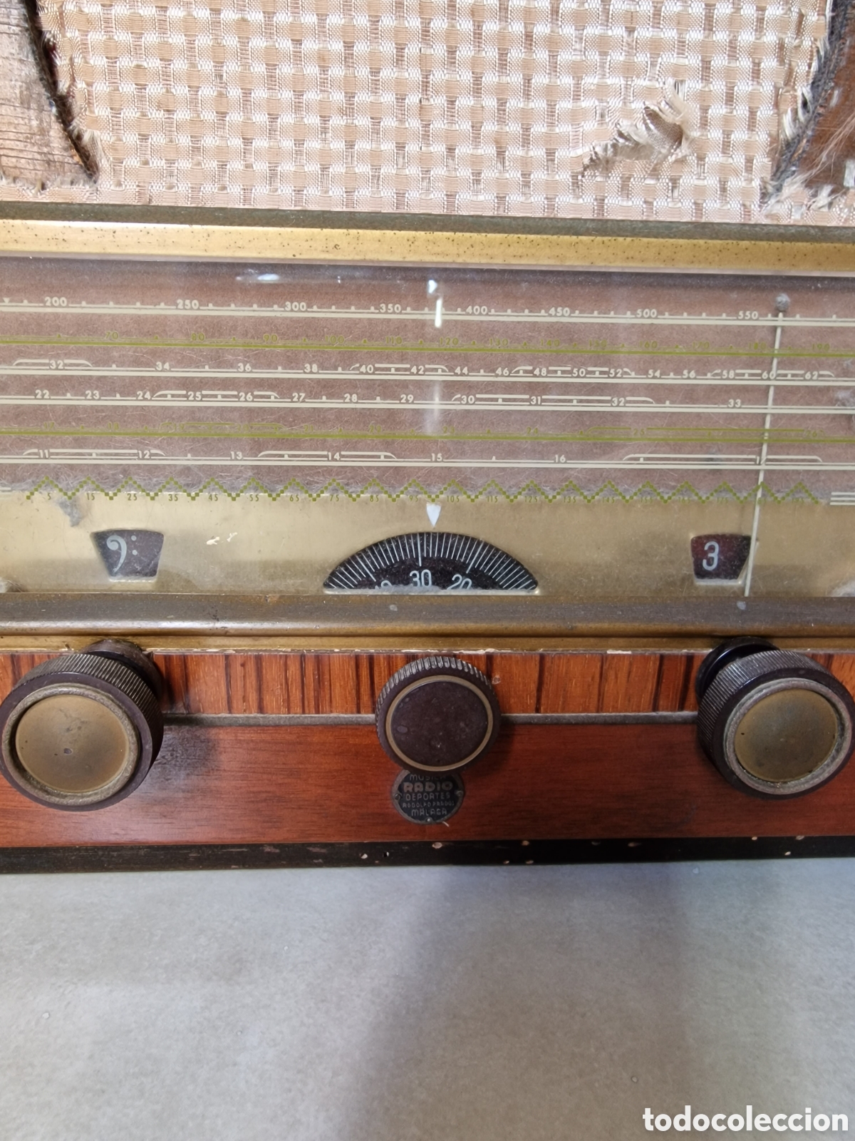 Antig&uuml;edades: Radio antigua con marqueter&iacute;a Philips - Foto 4