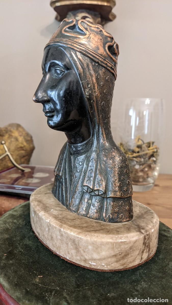 Antig&uuml;edades: BUSTO VIRGEN MONSERRAT EN COBRE - Foto 4