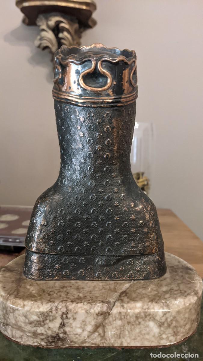 Antig&uuml;edades: BUSTO VIRGEN MONSERRAT EN COBRE - Foto 5
