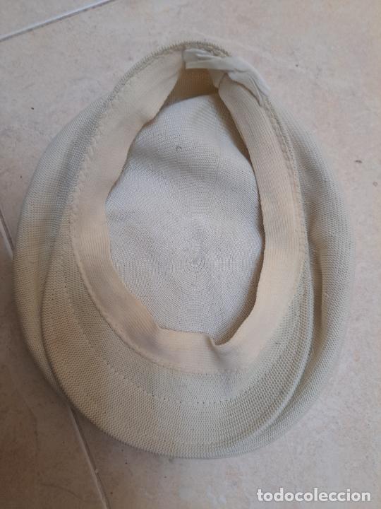 Antig&uuml;edades: Antigua gorra bisera de cuero - Foto 5
