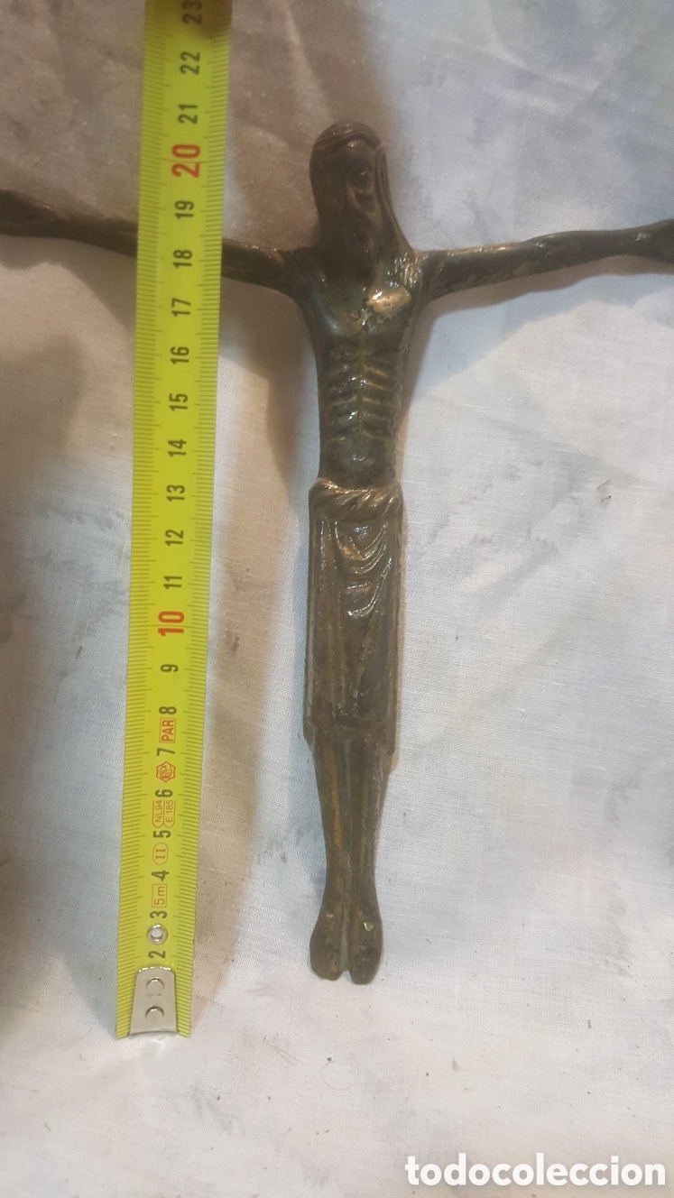 Antig&uuml;edades: CRISTO CRUCIFICADO EN HIERRO - Foto 2