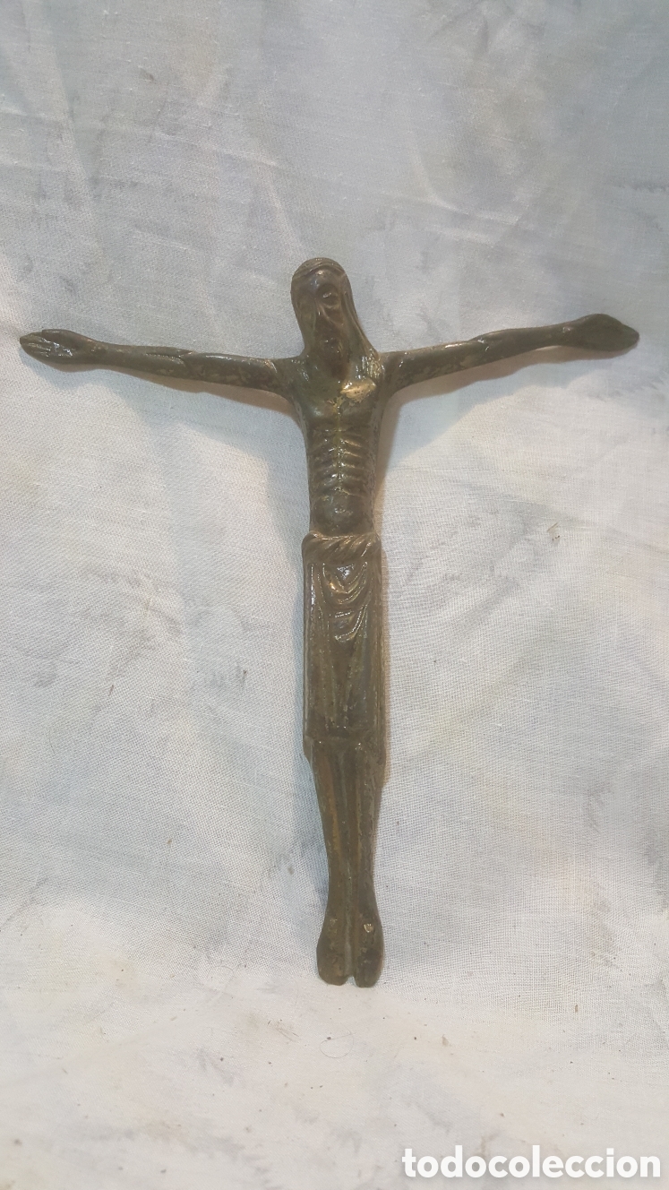 Antig&uuml;edades: CRISTO CRUCIFICADO EN HIERRO - Foto 1