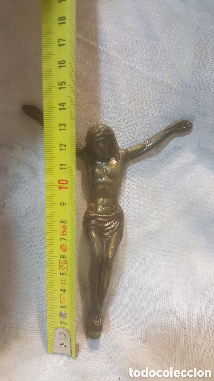 Antig&uuml;edades: CRISTO CRUCIFICADO EN HIERRO - Foto 2