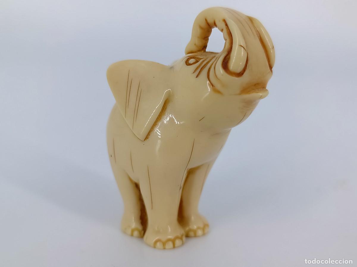 Antig&uuml;edades: Curioso elefante de resina - Foto 4