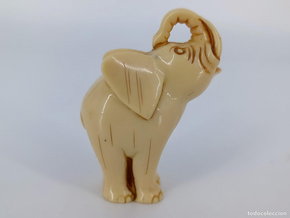 Antig&uuml;edades: Curioso elefante de resina - Foto 5