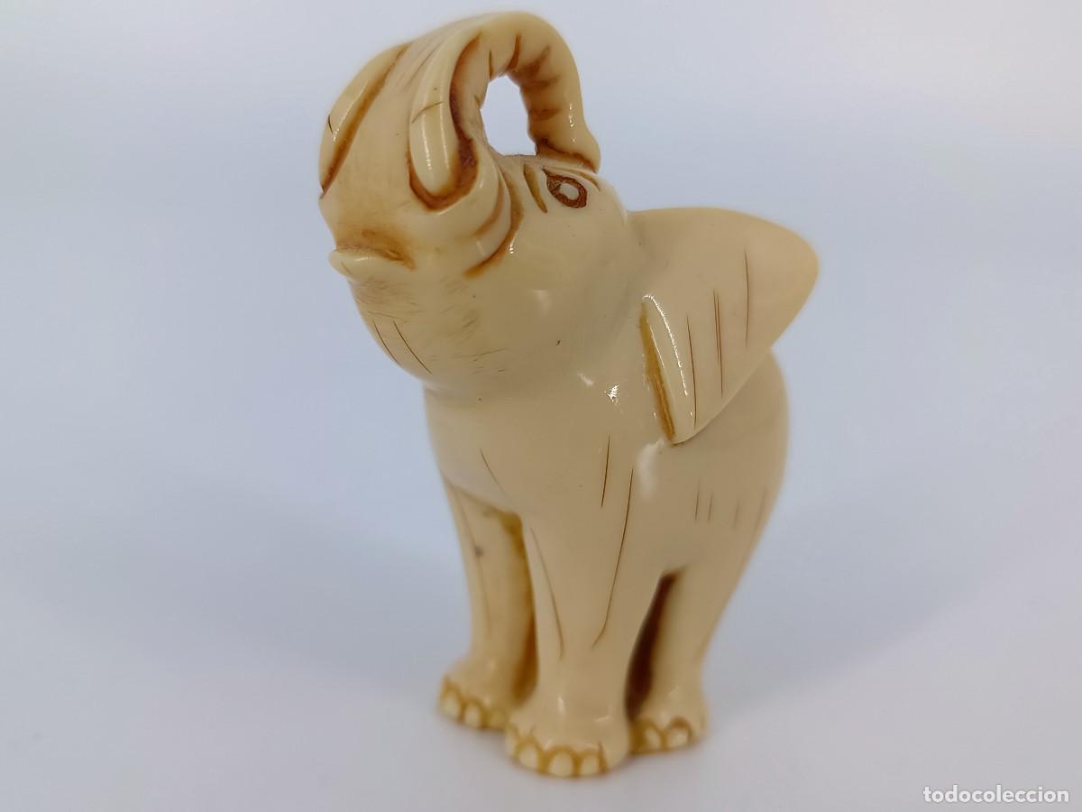 Antig&uuml;edades: Curioso elefante de resina - Foto 8