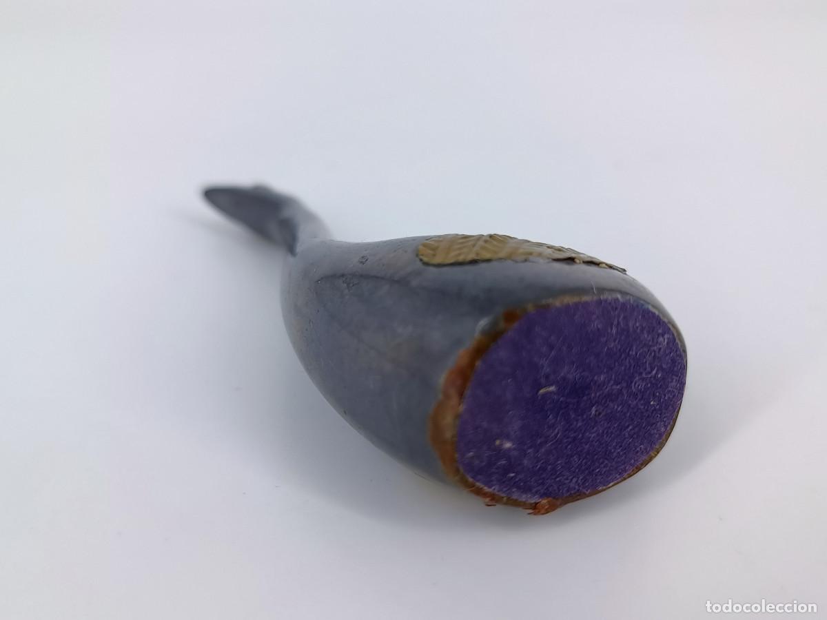 Antig&uuml;edades: Pareja de cisnes de esta&ntilde;o y lat&oacute;n - Foto 14
