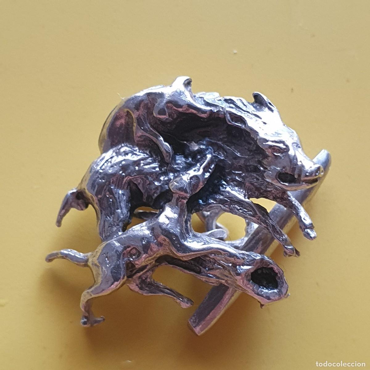 Antig&uuml;edades: juego jemelos y pilla corbata de plata - Foto 4