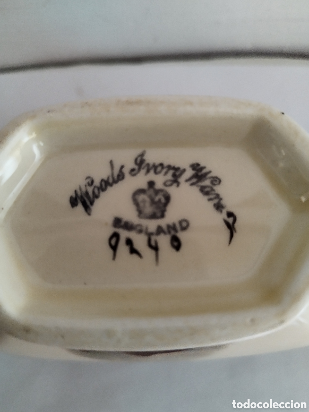 Antig&uuml;edades: Salsera Woods Ivory Ware England. - Foto 4