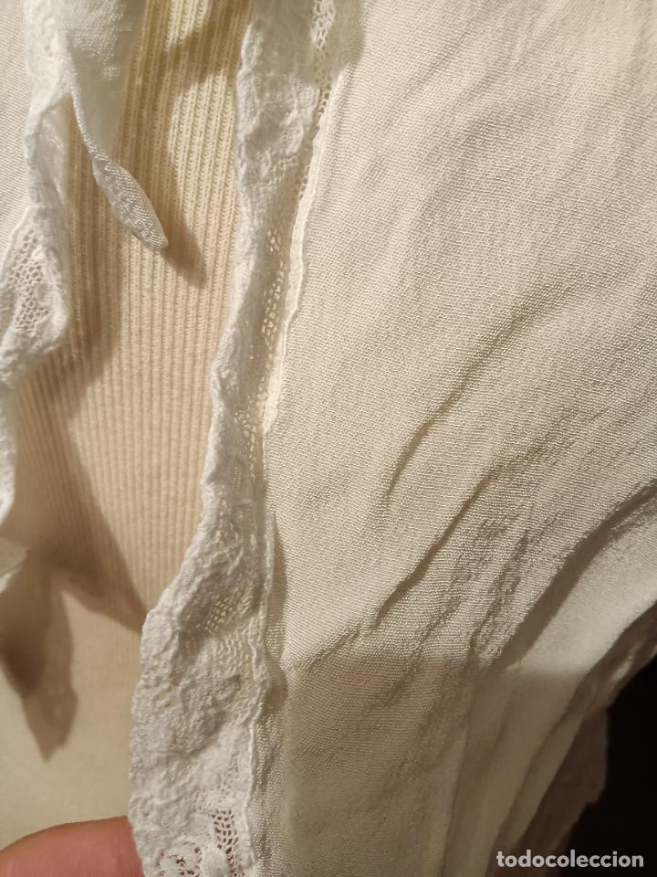 blusa antigua camisa blanca camiseta de mujer t - Comprar Moda vintage  mulher no todocoleccion