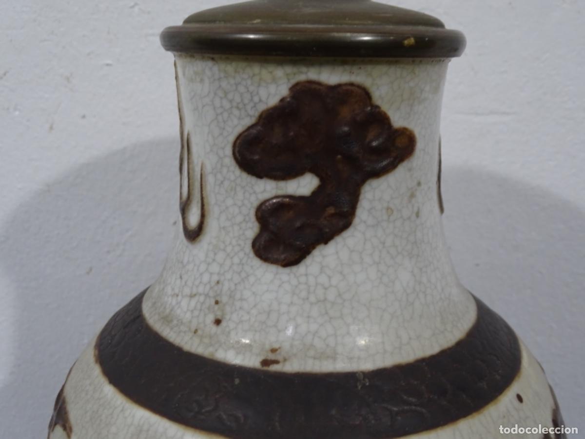 Antig&uuml;edades: ANTIGUO JARR&Oacute;N CHINO CON SELLO. - Foto 4