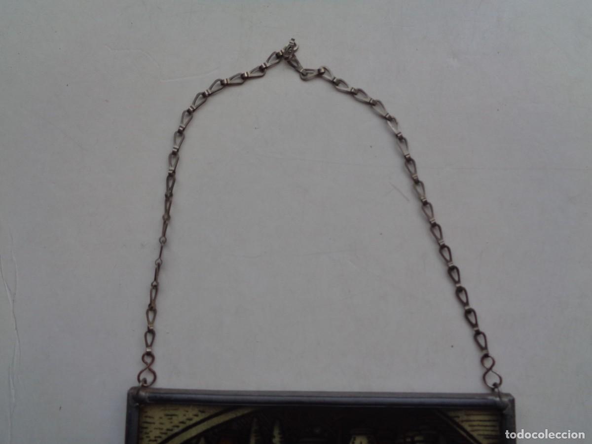 Antig&uuml;edades: PEQUE&Ntilde;O CUADRO VIDRIERA - Foto 6